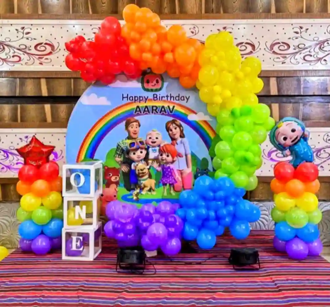 Cocomelon Fun Theme Decor Stage